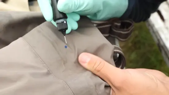 Can leaky fishing waders be repaired