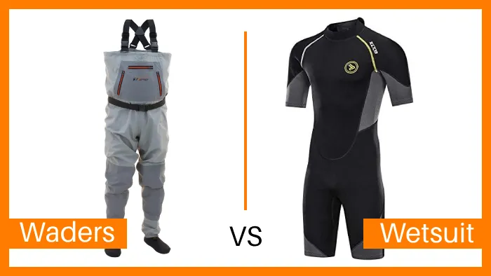 Fishing Waders vs Wetsuit