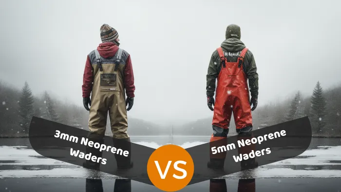 3mm vs 5mm Neoprene Waders: Which is Best for Fishing?