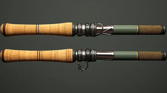 Do handle types affect the resale value of fly fishing rods