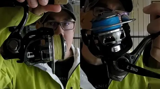 What fish species can you catch with a 2500 and 3000 fishing reel