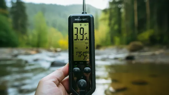 What type of digital thermometer is best for measuring fly fishing water temperature