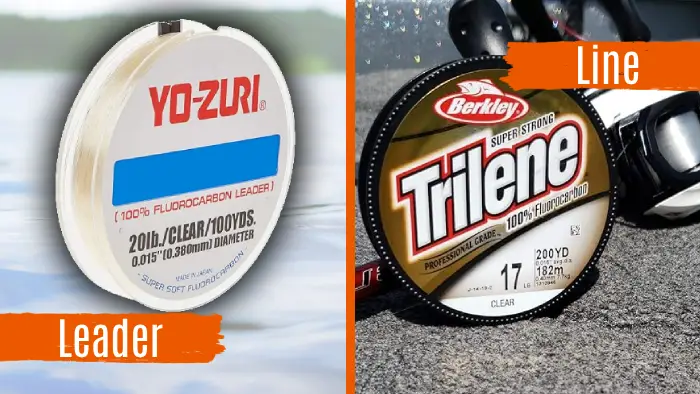 fluorocarbon leader vs line