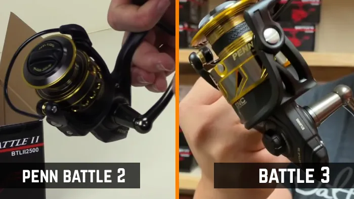 Penn Battle 2 vs Battle 3 Fishing Reels: 8 Differences