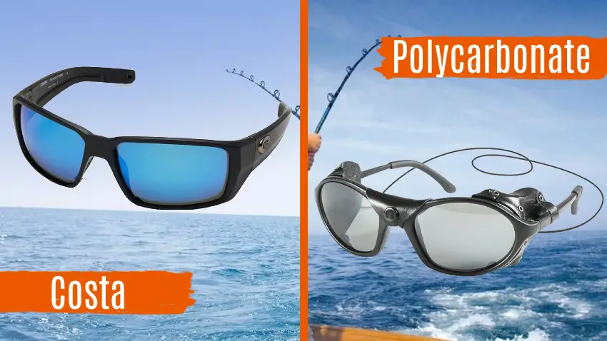 Costa Glass vs Polycarbonate Fishing Sunglass