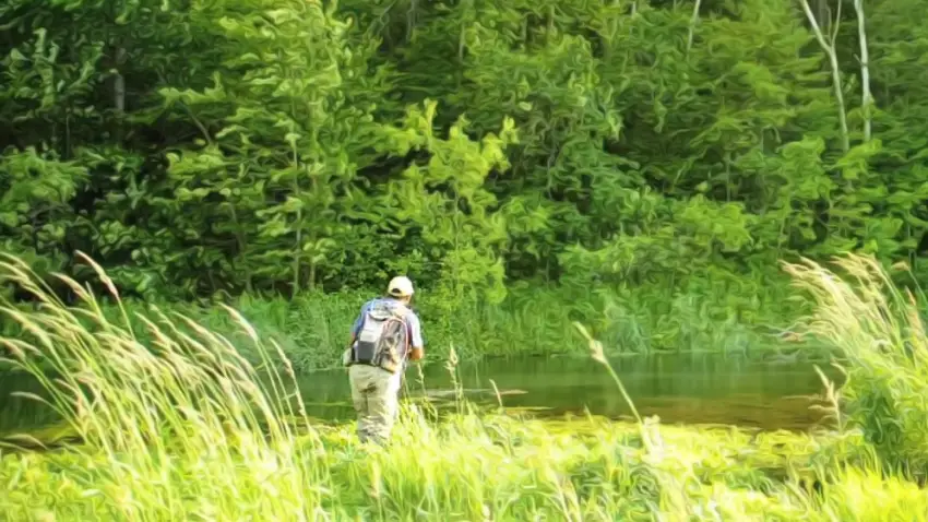 Fly fishing in Wisconsin
