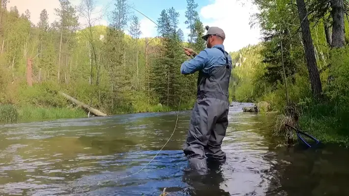 What is the best time to fly fishing in South Dakota