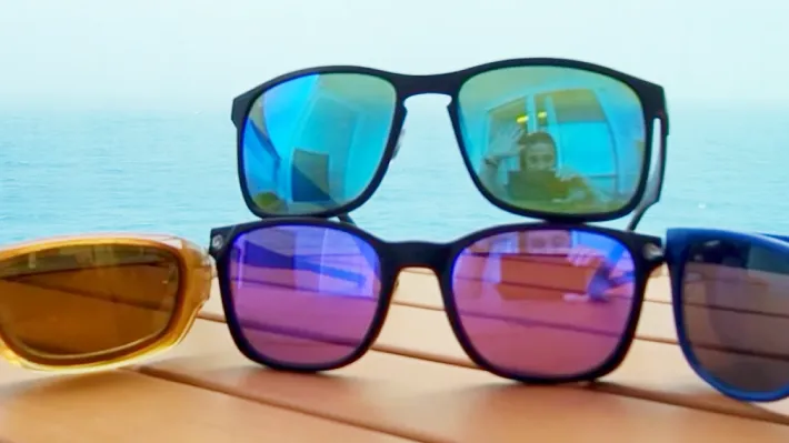 What level of UV protection do Costa and Smith's sunglasses offer for fly fishing