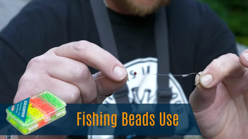 what are fishing beads used for