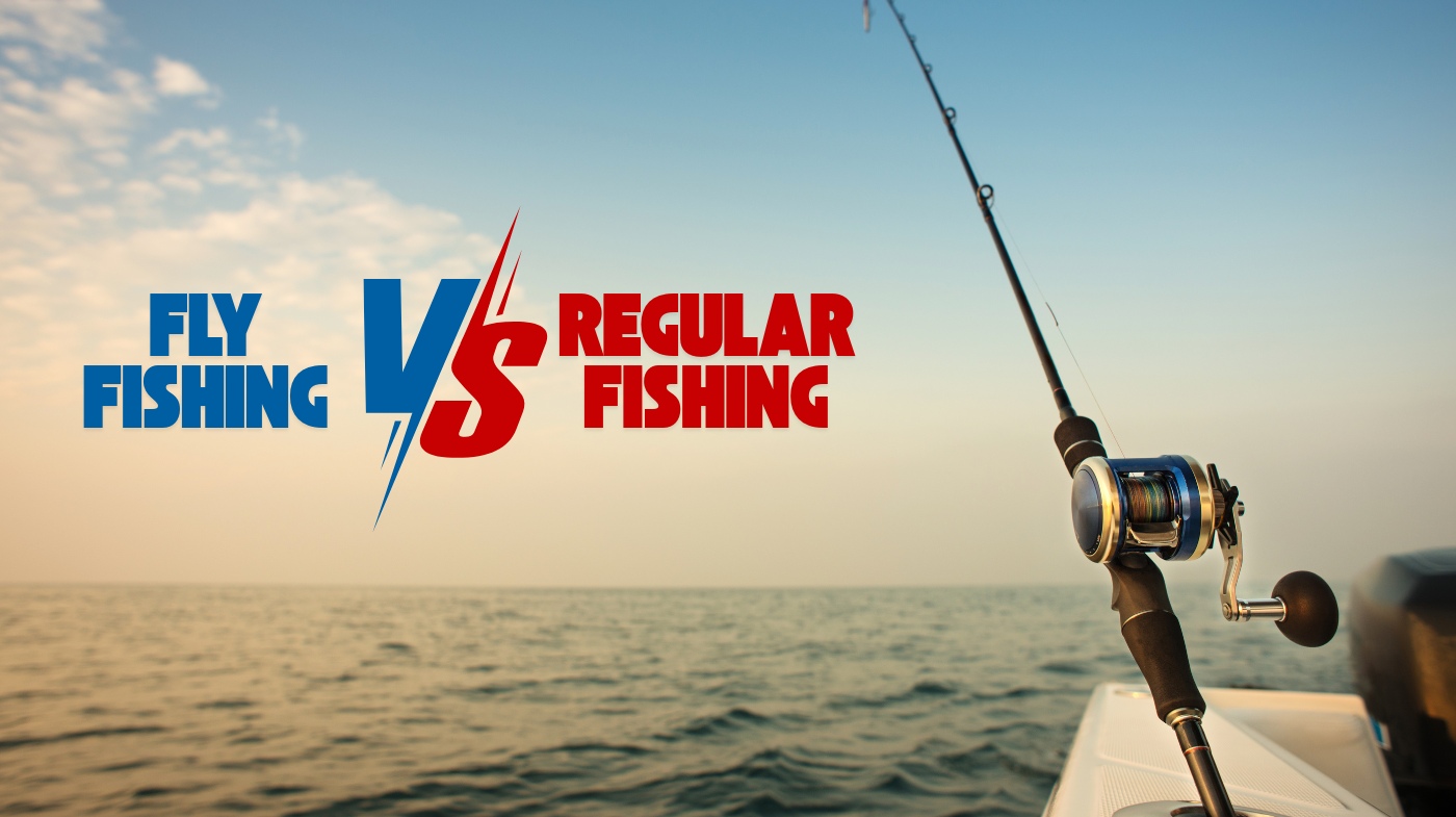 Fly Fishing vs Regular Fishing