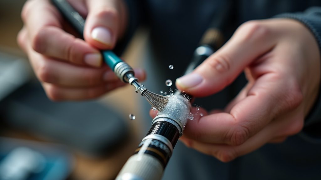 Cleaning the Rod Guides
