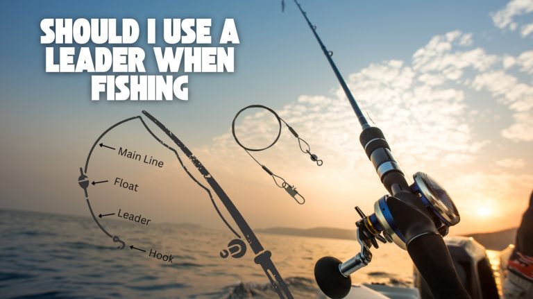 should I use a leader when fishing