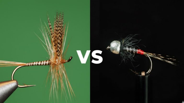 dry fly vs nymph