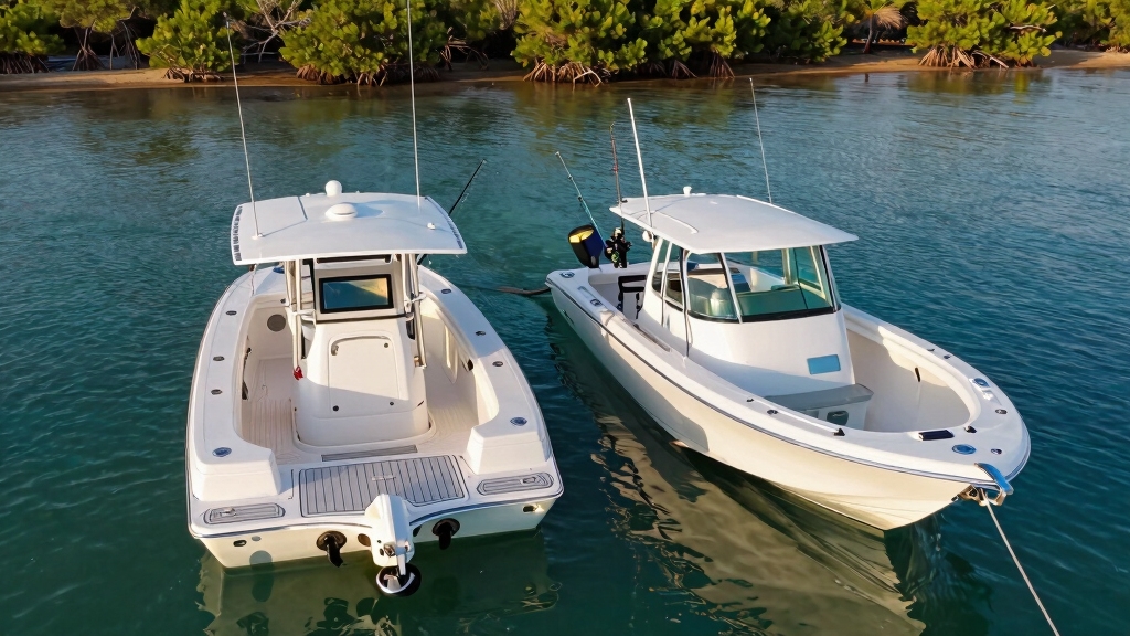 360 degree decks vs shallow draft platforms