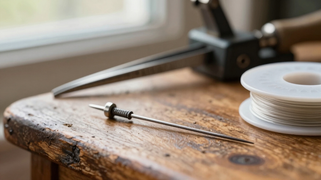 tiny metal ring prevents re tying