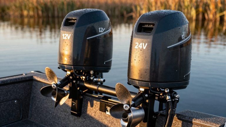 trolling motor voltage comparison