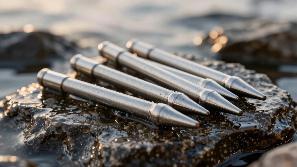 streamlined pencil weights for finesse