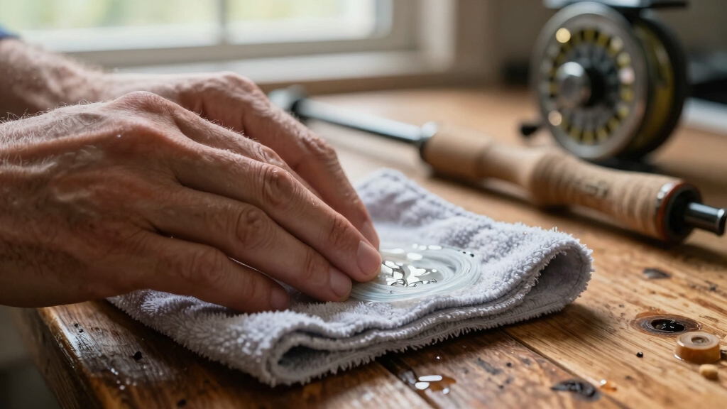 clean fly line improves performance