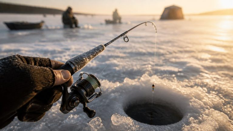 choose appropriate ice fishing reel