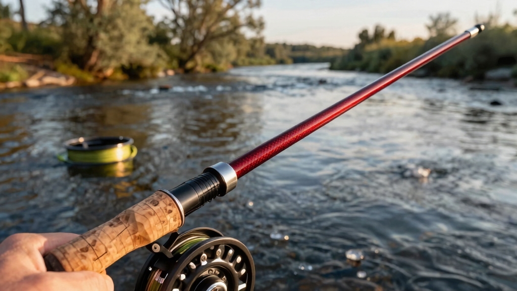 fast action graphite fly rod