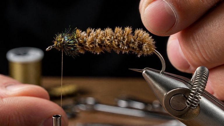 tying a mop style fly