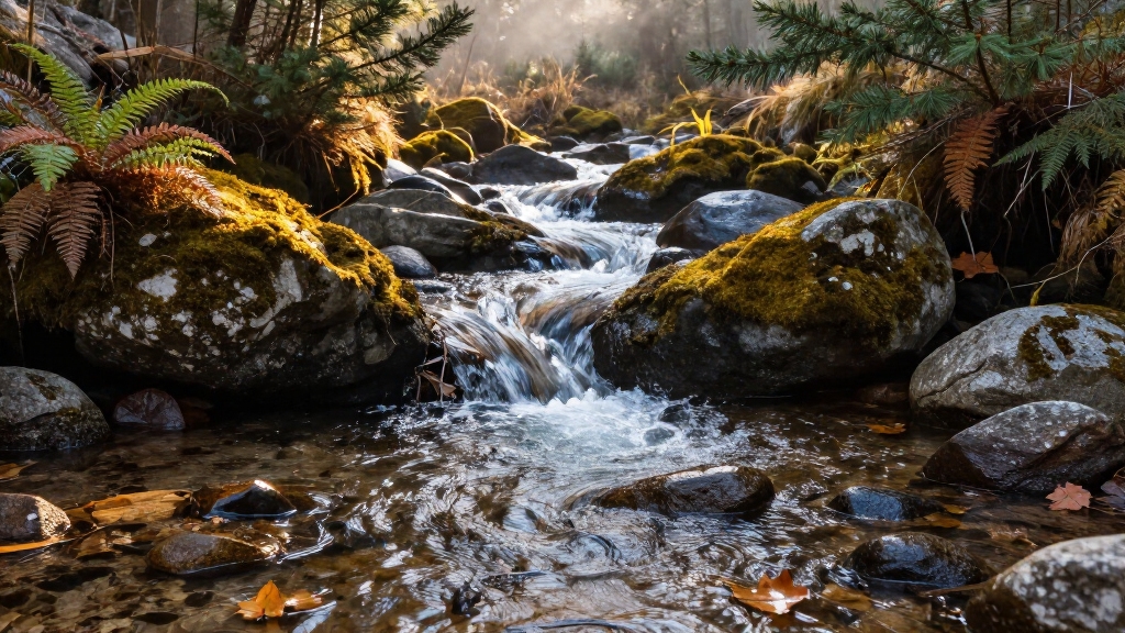 precipitation fed rocky faststream