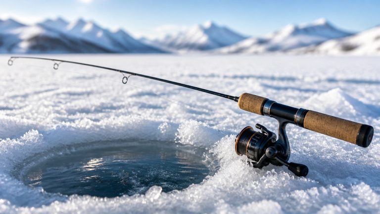 best ice fishing rod for lake trout